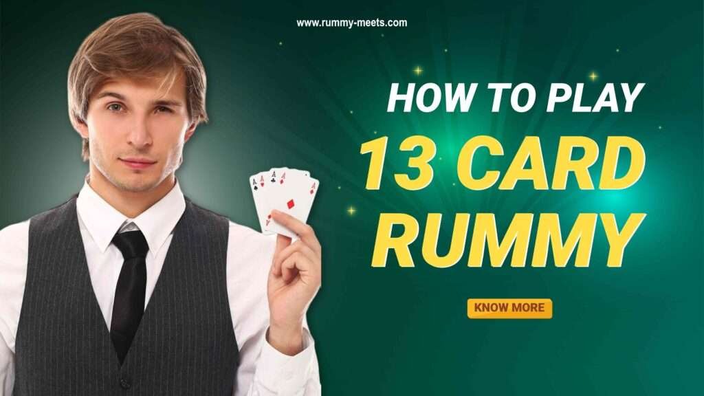 A 13-card rummy is also known as classic rummy which is the most popular among all types.